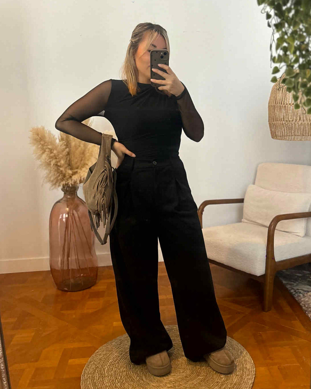 Body tulles Pia noir