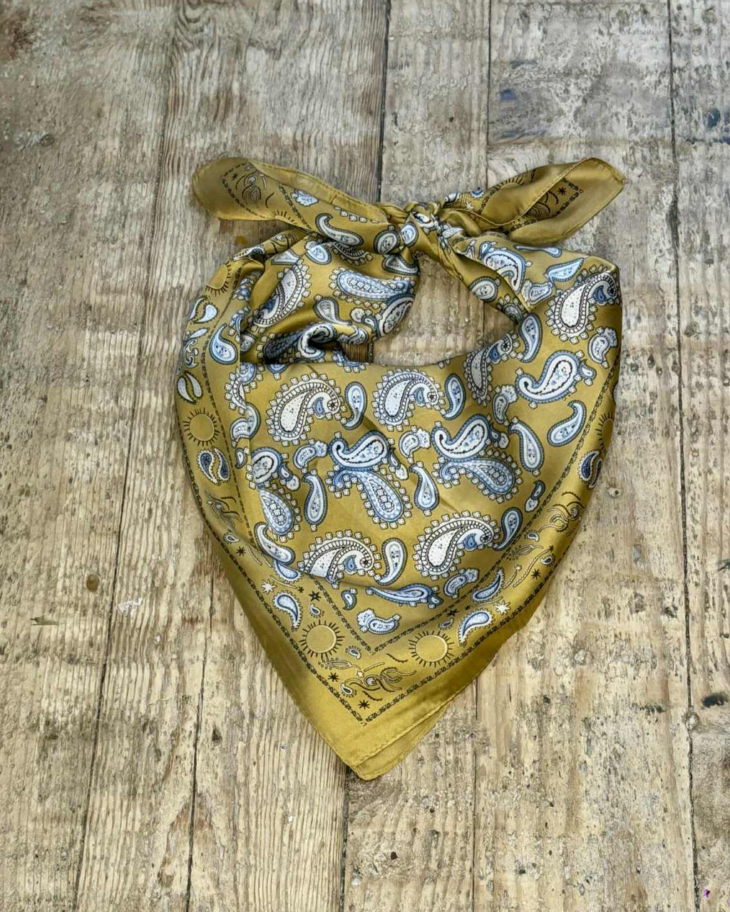 Foulard Romy Moutarde