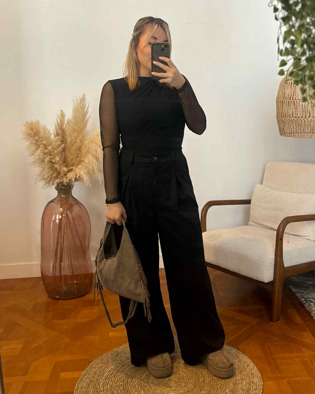 Body tulles Pia noir