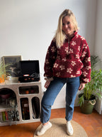 Polaire Flora Bordeaux