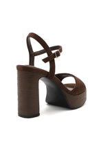 Sandales Plateforme à Talon