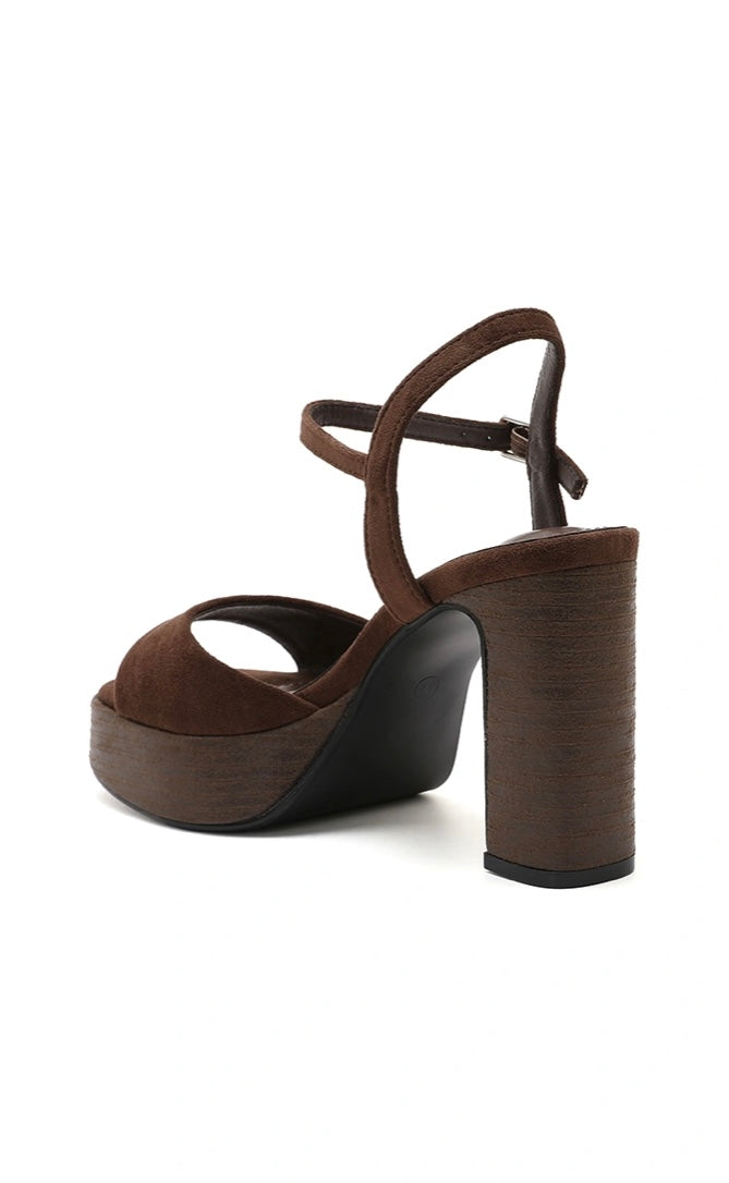 Sandales Plateforme à Talon