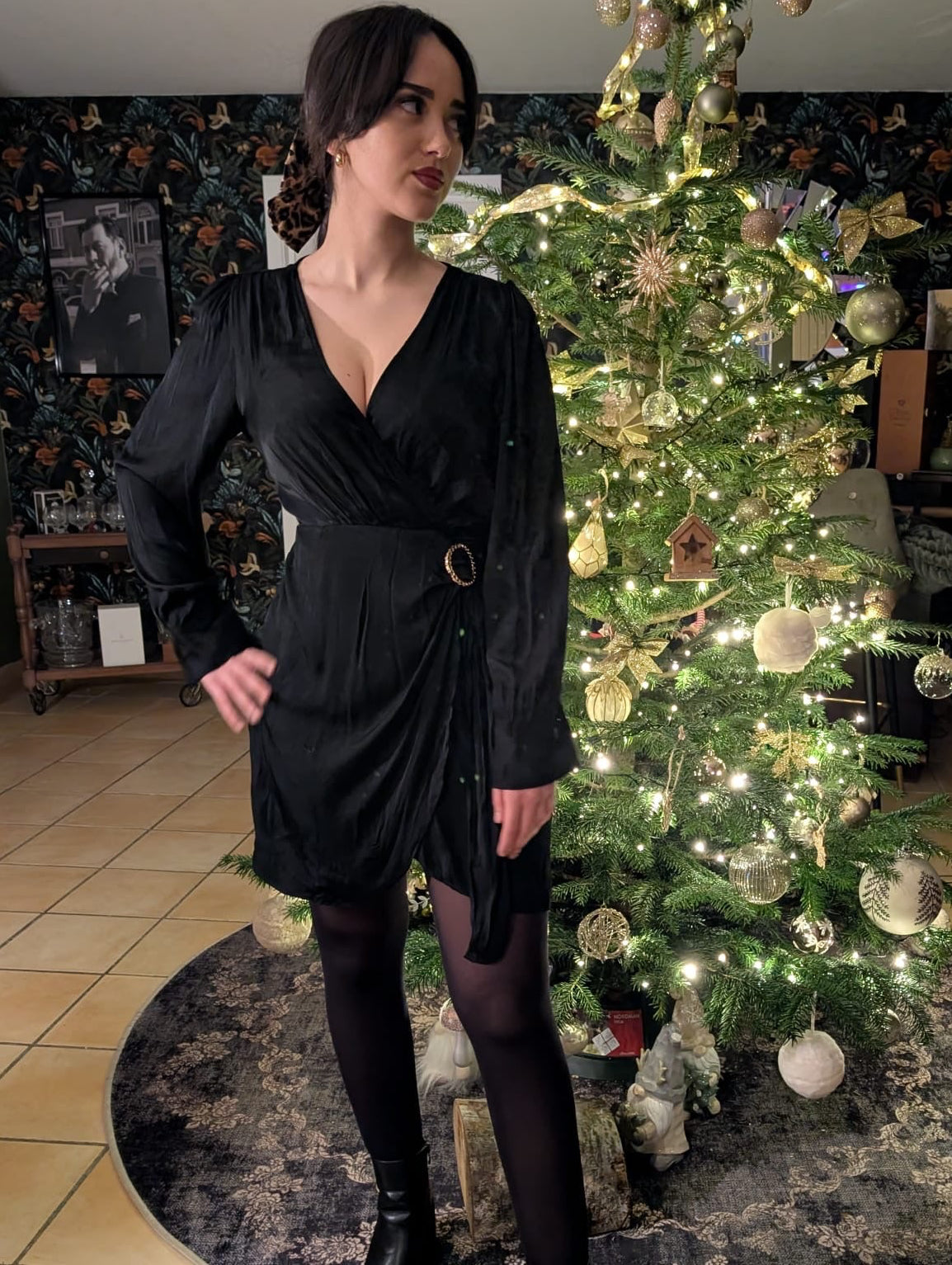 Robe Anna Noir
